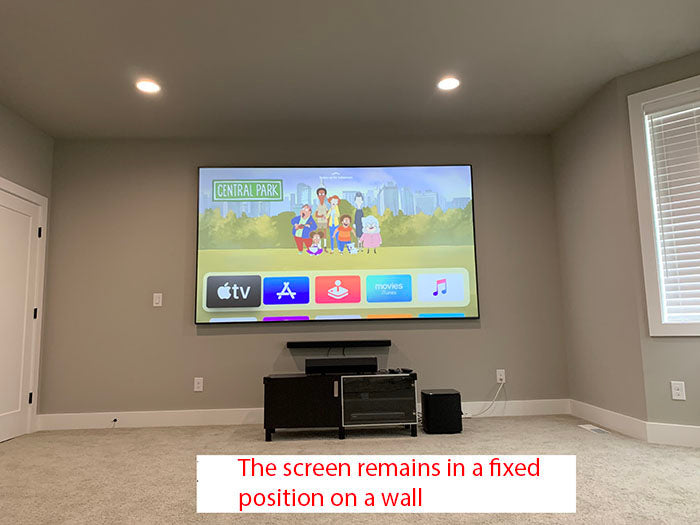 Sapphire 100" Ambient Light Fixed Frame Screen 16:9 ratio 221cm x 125cm