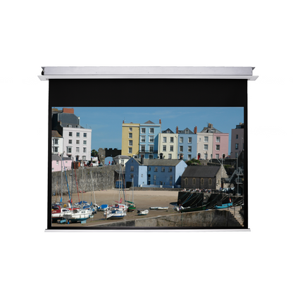 Sapphire Electric Recessed Screen 16:10 Format Viewing Area 1705mm x 1065mm Approx Case Dimensions Not Including Surround L 1867mm x H 122mm x D 135mm
