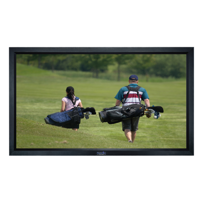 Sapphire 92" Fixed Frame Front Projection Screen Viewing Area 2037mm x 1145mm 16.9 Format