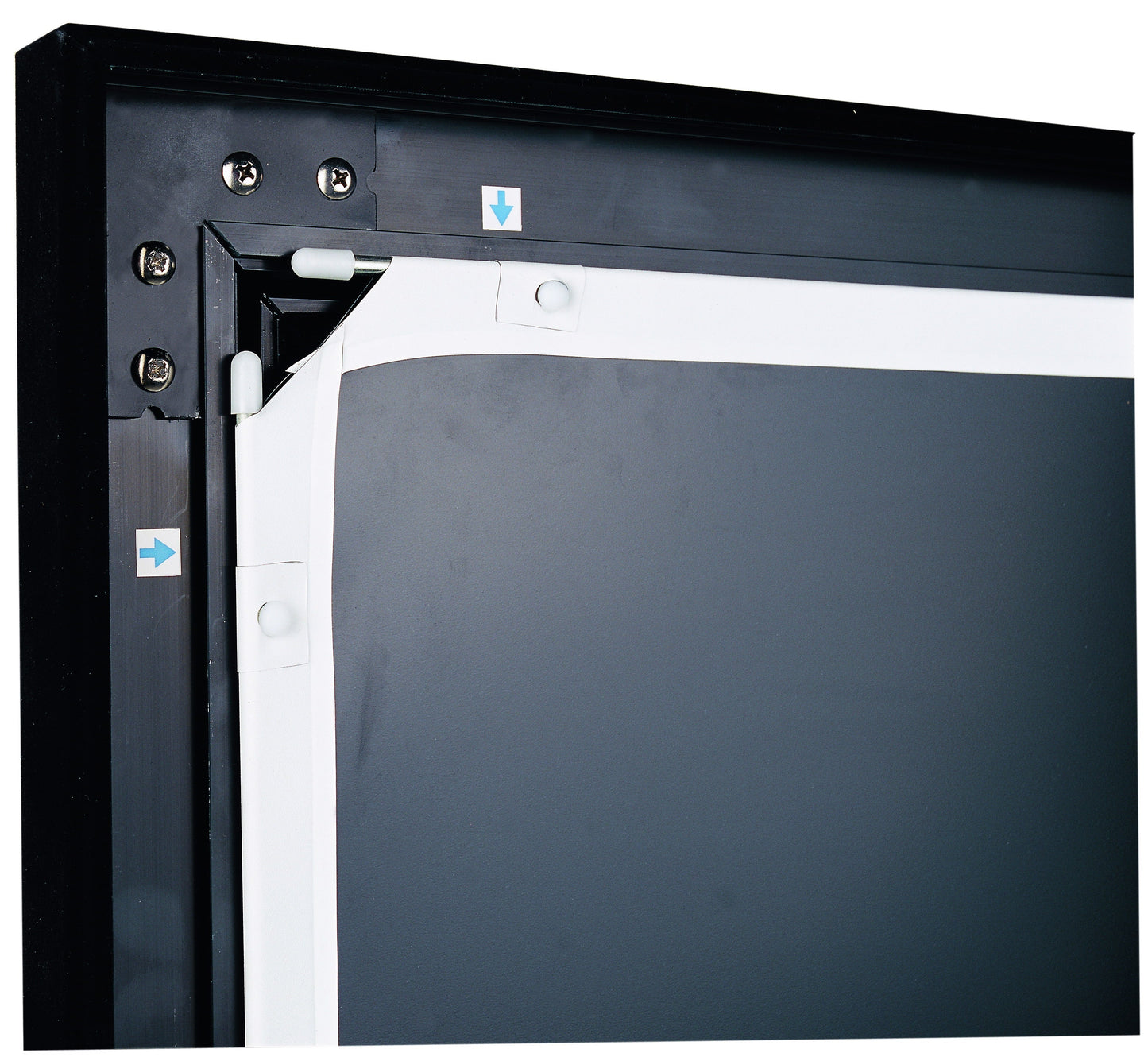 Sapphire 92" Fixed Frame Front Projection Screen Viewing Area 2037mm x 1145mm 16.9 Format