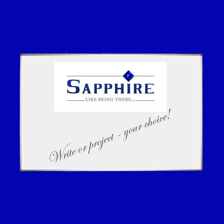Sapphire Harmony 1.8 metre Projection Whiteboard