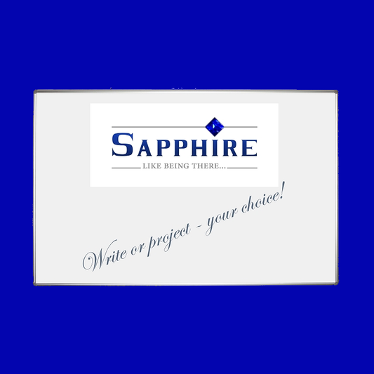 Sapphire Harmony 1.8 metre Projection Whiteboard