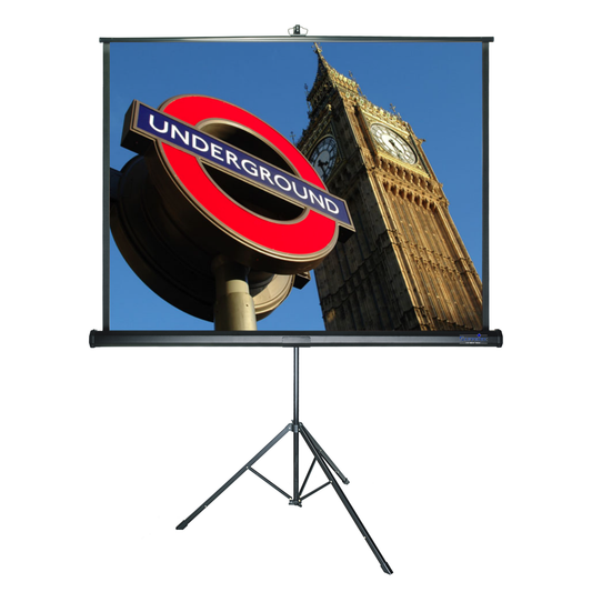 Sapphire 111" Tripod Screen Viewing Area 2000mm x 2000mm 1:1 Format