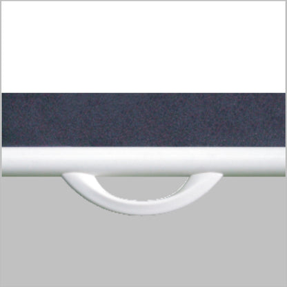 Sapphire 92" Aluminium Slow Retraction Manual Screen 16:9 Format Viewing Area 2030mm x 1145mm with channel fix brackets Approx Case Dimensions L 2205mm x H 98mm x D 101mm inc Brackets