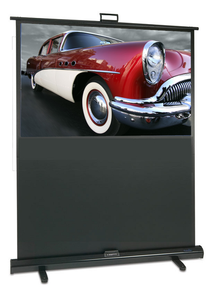 Sapphire 80" Portable Pull-up 16:9 Format Screen Viewing Area 1770 x 995  Approx Case Dimensions L 1930mm x H 83mm x D 61mm
